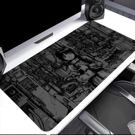 Anime serial experiments lain Mouse Pad Large Desk Mat