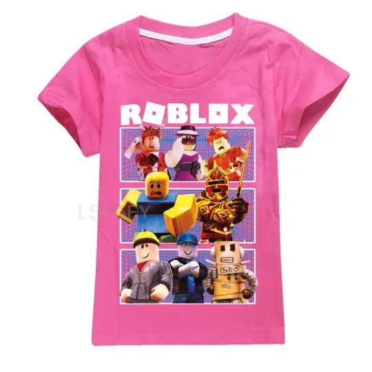 Summer ROBLOX Print Cartoon T Shirt