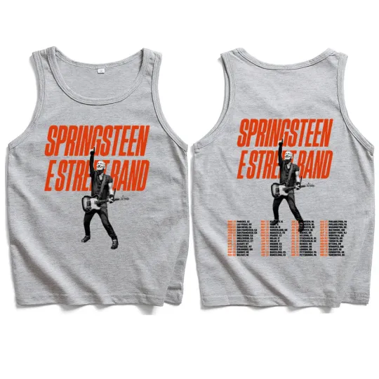 Bruce Springsteen and E Street 2024 Tour Tank Tops
