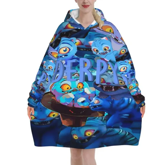 Kpop Demon Hunters Blanket Hoodie