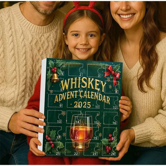 Creative Wine Bottle Acrylic Hanging Decoration Christmas Advent Calendar Blind Box Christmas Tree Pendant Kpop Advent Calendar