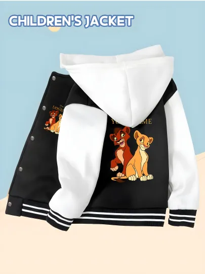 Disney's "The Lion King" inspired baseball jacket