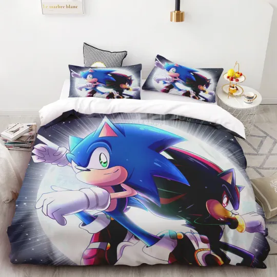 Sonic Boy 3D Bedding Set