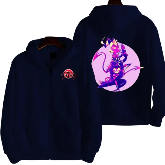 Millie x Moxxie Helluva Boss Men Hoodie