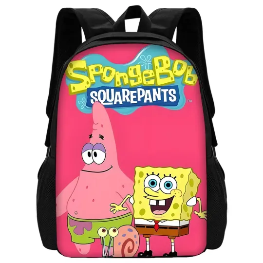 Child School Anime SpongeBob Kawaii Backpack