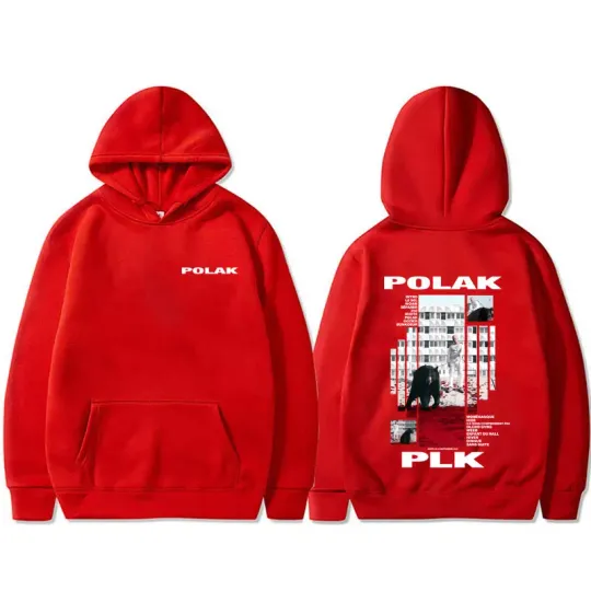 Rapper Plk Polak Graphic Hoodie M