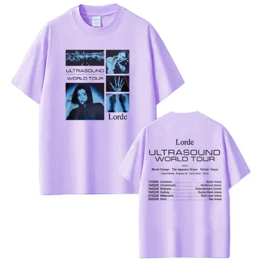Lorde Ultrasound World Tour 2026 Merch T-Shirt