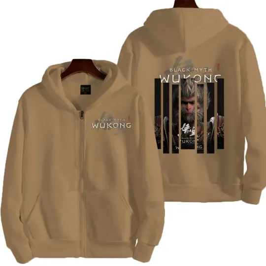Black Myth: Wukong Men Zipper Hoodie
