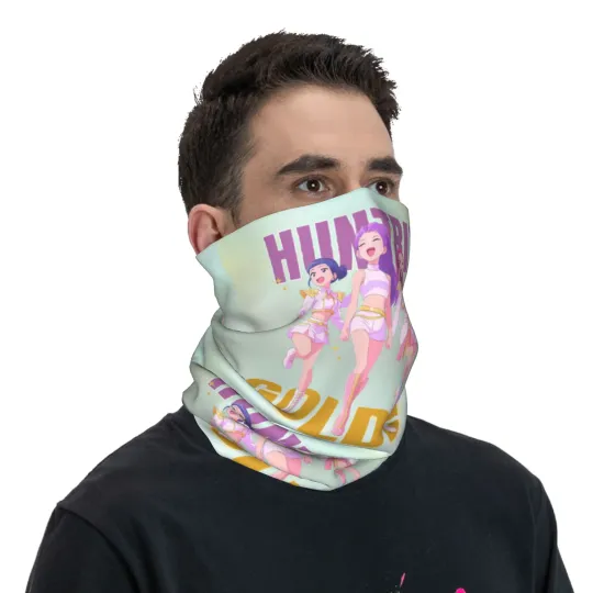 Huntrix Kpop Demons Hunter Face Mask Scarf