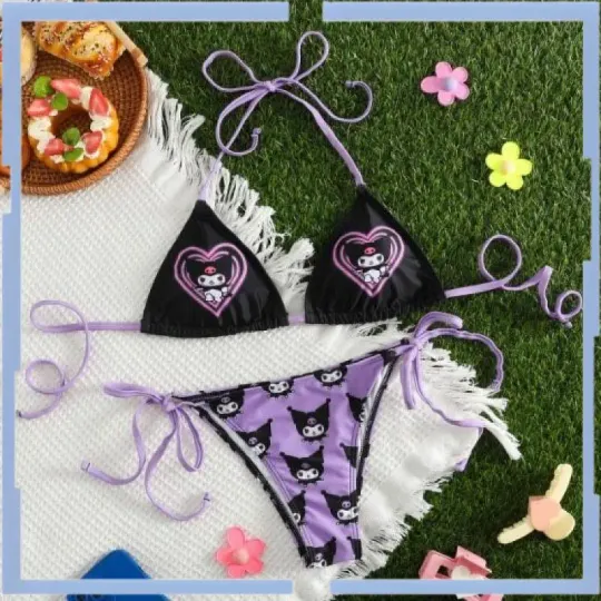 Sanrios Kuromi Swimsuit