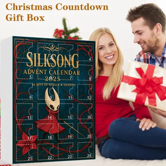 Hot New Hollow Knight  silksong Advent Calendar Christmas Atmosphere Gifts 2026 New Year 24 Days Countdown Surprise Blind Box