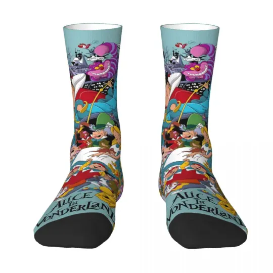 Alice In Wonderland Alice Friends Socks