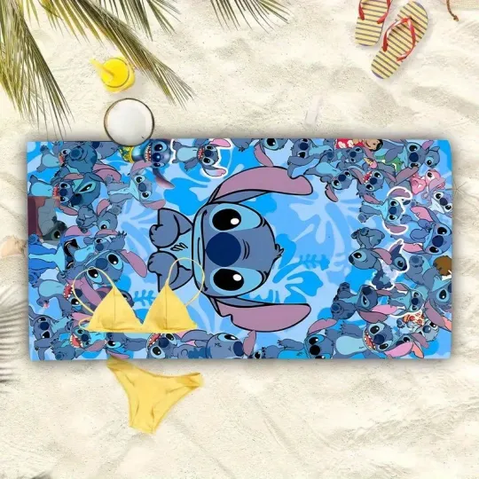 Lilo & Stitch Beach Towel
