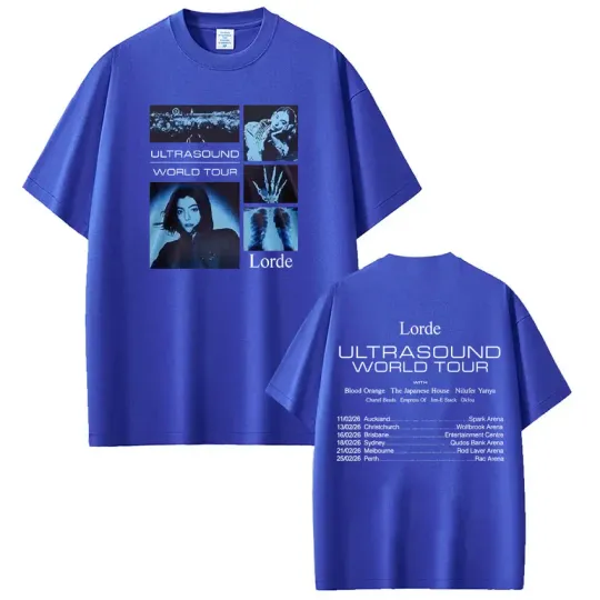 Lorde Ultrasound World Tour 2026 Merch T-Shirt