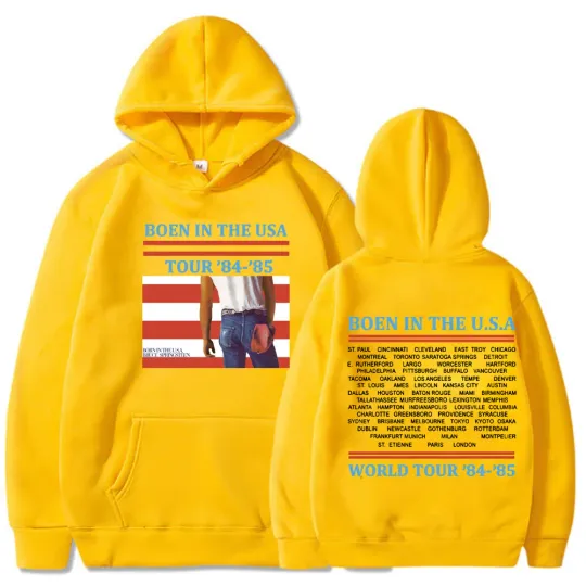 Born in The Usa Bruce Springsteen E Street Band Merch Hoodies