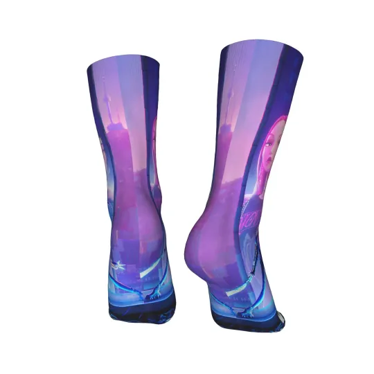 K-Pop Demon Hunters Movie Poster Socks