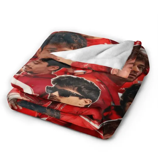 Charles Leclerc BFleece Blanket