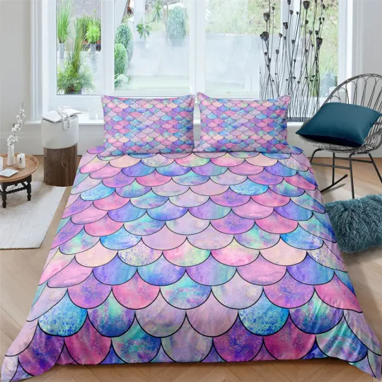Fish Scales Bedding Set