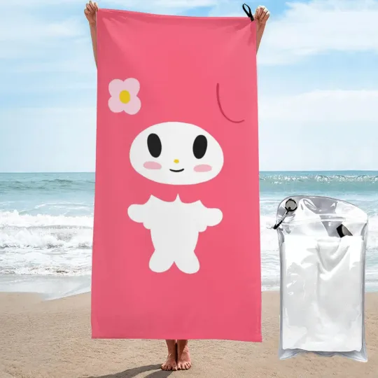 Sanrio Hello Kitty Merch Towel for Beach Pool Summer