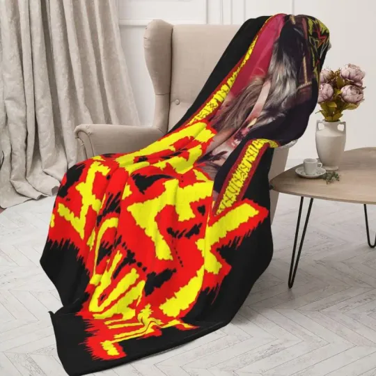Custom Ozzy Osbourne British Rock Fleece Blanket
