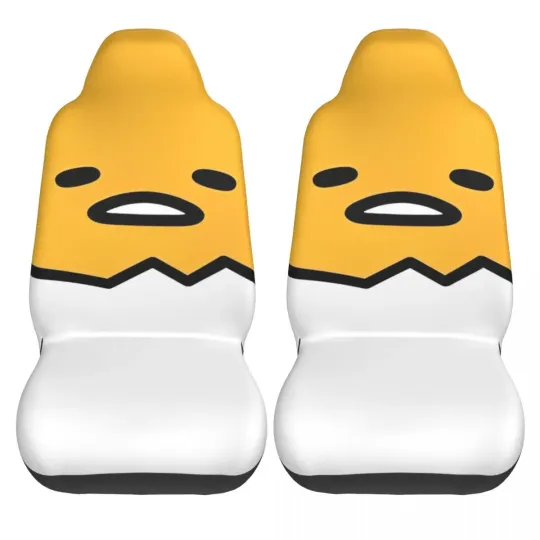 Gudetama The Lazy Egg Car Seat Covers
