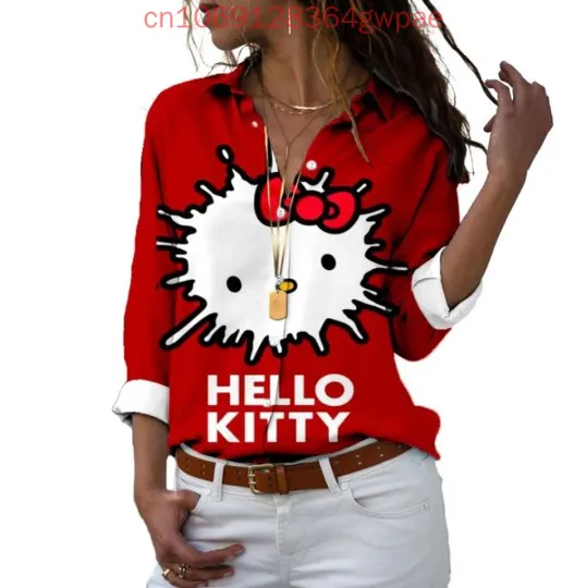 Hello Kitty Women's Blouses Shirt
