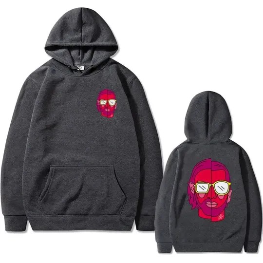 Le Monde Chico Double Sided Graphic Print Hoodie