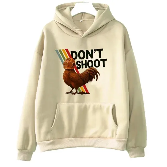 Hip Hop Harajuku Hoodies Don't Shoot Arc Raiders Hoodies Game Players Gift Sweaters Arc Raiders Inspiring Sweatshirts