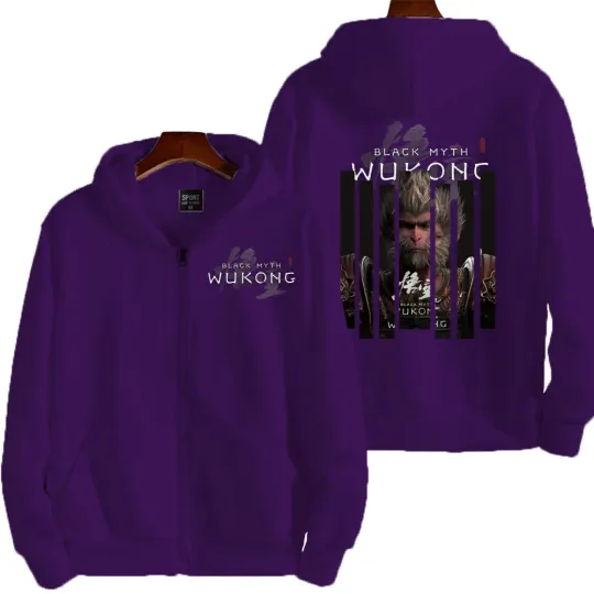 Black Myth: Wukong Men Zipper Hoodie