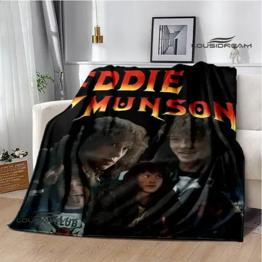 Ed Munson Printing Throw Blanket