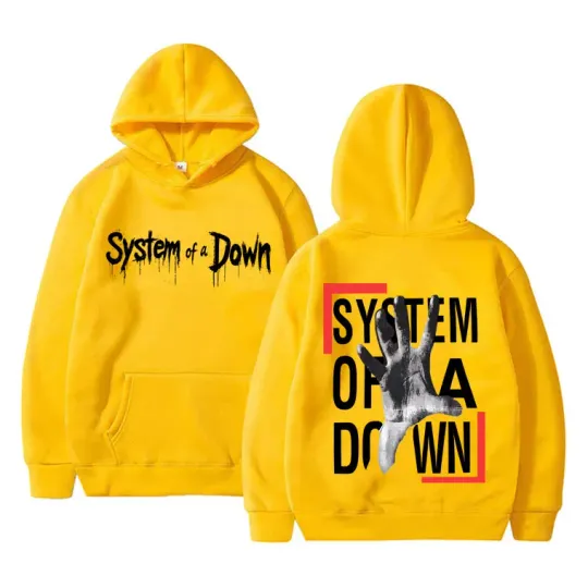 SYSTEM OF DOWN Double Sided Print Hoodie