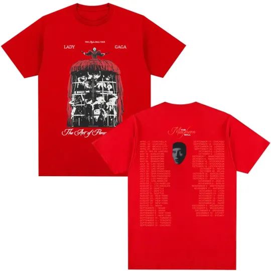 Singer Ld ga Mayhem Ball Tour T Shirts