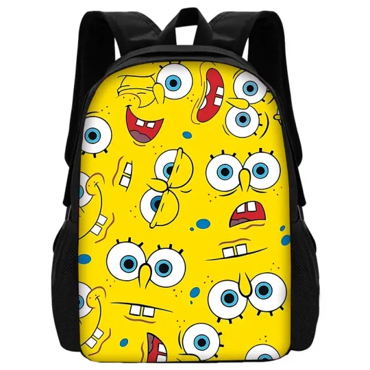 Child School Cartoon SpongeBob Backpack