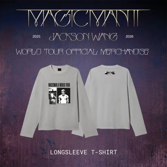 KPOP Jackson Wang T-Shirt 2026 World Tour Merch T-Shirt