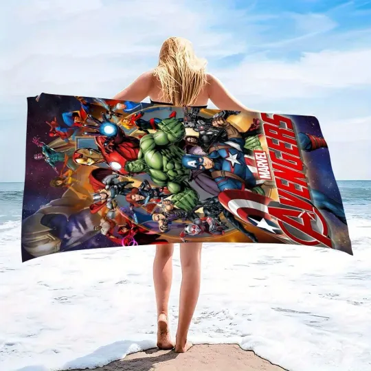 Marvel Avengers Beach Towel
