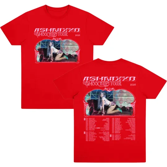 Ashnikko Smoochies Tour 2026 T-shirt