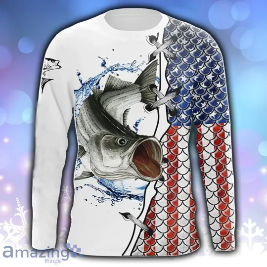 Men's Long Sleeve T-shirts 3d Printed Long T Shirt For Men Street O Neck Pullover Oversized Tee Shirt Man Clothing Fashion Fish