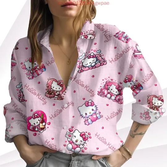 Hello Kitty Women's Blouses Shirt