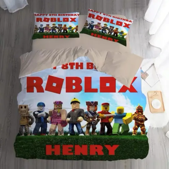 Roblox Game Themed Bedding Set