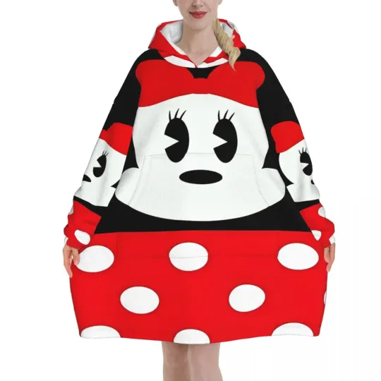 Discover Minnie Mouse Mickey Oversized Blanket Hoodie Gifts for Women Men