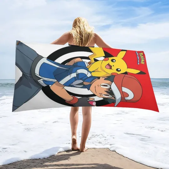 PKM Large Microfiber Beach Towel