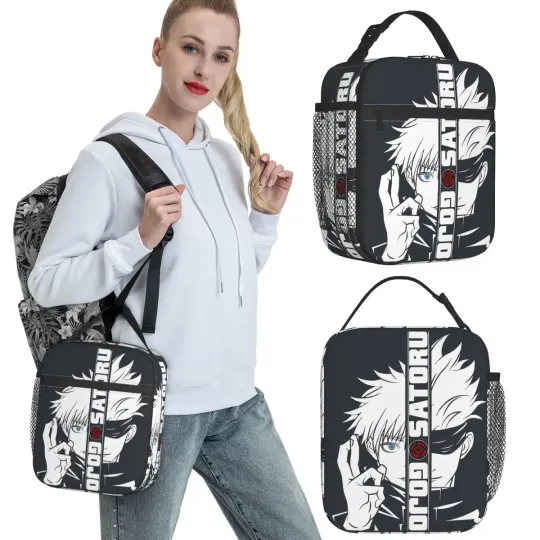 Gojo Satoru Manga Lunch Bag