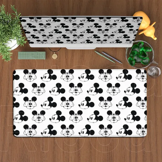 Large Mouse Pad Disney Mickey Mouse Cartoon Keyboard Mousepad Xxl Computer Gaming Rubber Non-slip Office Desk Mat PC Accessories