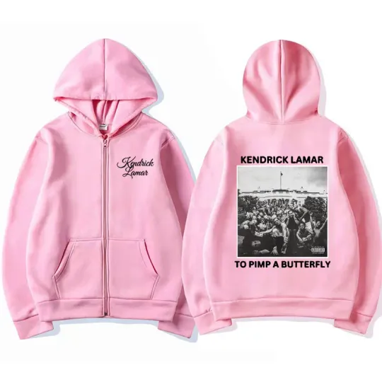 Kendrick Lamar Double Sided Zip Hoodie
