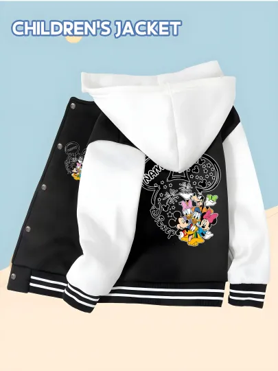 Disney Mickey and Friends baseball jacket