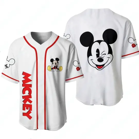 Discover Disney Mickey Mouse Baseball Jersey for Men and Women