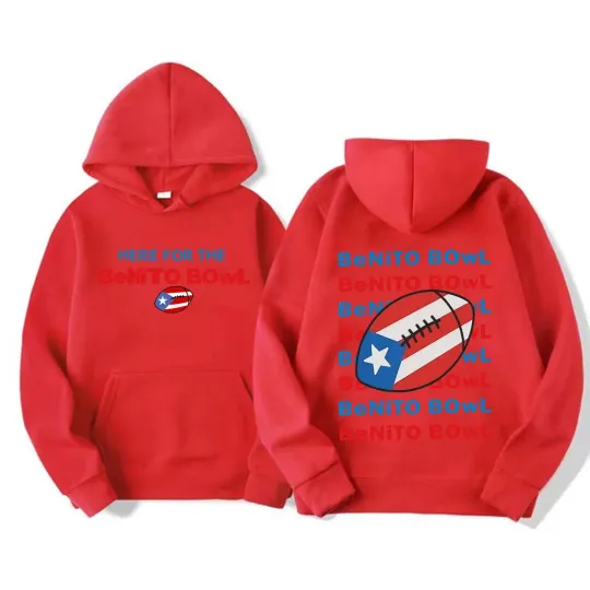 Benito Bowl T Shirt Bad Bunny Super Bowl 2026 Tour Hooded