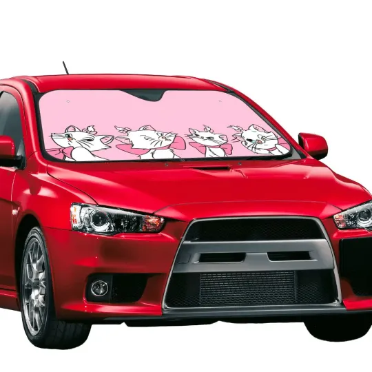 Aristocats Marie Cat Car Sunshade