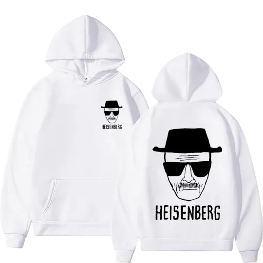 Breaking Bad Walter White Heisenberg Double Sided Printed Hoodie