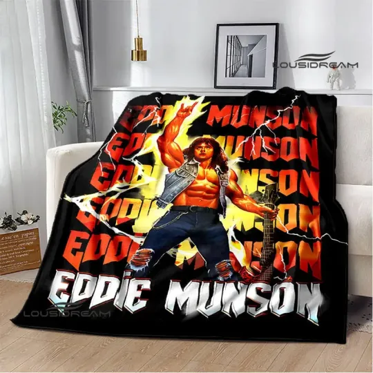 Ed Munson Printing Throw Blanket